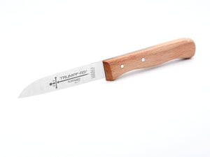 Solingen Küchenmesser Trumpf-As 17cm Carbonstahl nicht rostfrei Buche Gußstahl