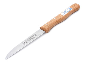 Solingen Küchenmesser extra lang 21cm Carbonstahl H.Herder nicht rostfrei Buche Gußstahl
