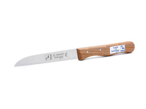 Solingen Küchenmesser extra lang 21cm Carbonstahl H.Herder nicht rostfrei Buche Gußstahl