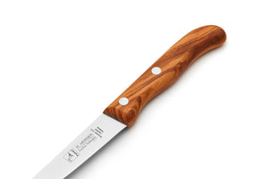 Haushaltsmesser H. Herder Solingen Küchenmesser 22cm  rostfrei Olive
