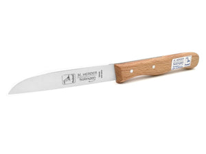 H.Herder Solingen Küchenmesser extra lang 20cm Carbonstahl nicht rostfrei Buche Carbon