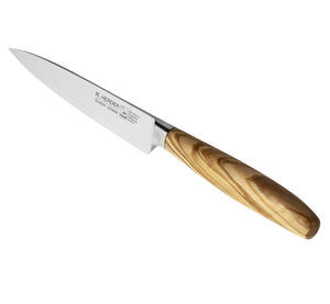 Kochmesser geschmiedet H. Herder Solingen 29,5cm Olive extra scharfer Handabzug rostfrei