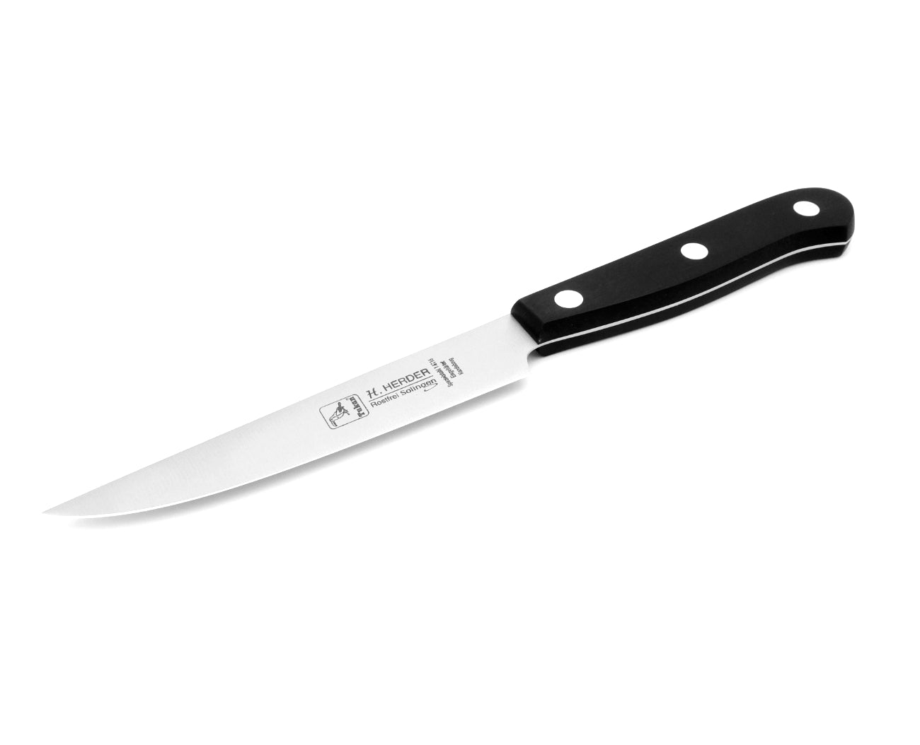 Jausenmesser Brotzeitmesser H. Herder Solingen 22cm POM Kunststoff Frühstücksmesser Universalmesser