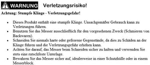 Kinder-Buckelsmesser H. Herder Kindermesser Frühstücksmesser Solingen rostfrei Buttermesser Schmiermesser