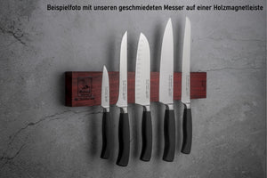 Schinkenmesser geschmiedet H. Herder Solingen 29cm Universalmesser extra scharfer Handabzug rostfrei