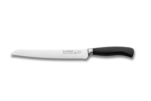 Brotmesser geschmiedet H. Herder Solingen 35cm extra scharfer Handabzug Wellenschliff