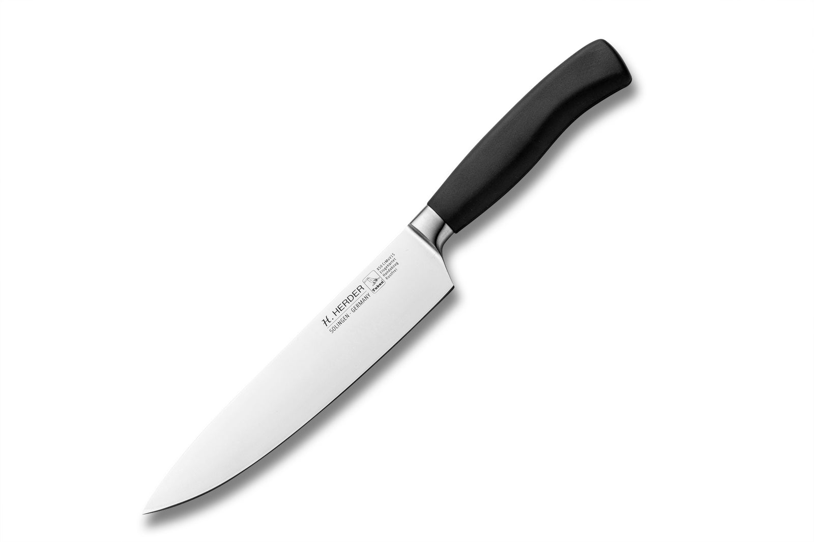 Kochmesser geschmiedet H. Herder Solingen 35cm extra scharfer Handabzug rostfrei