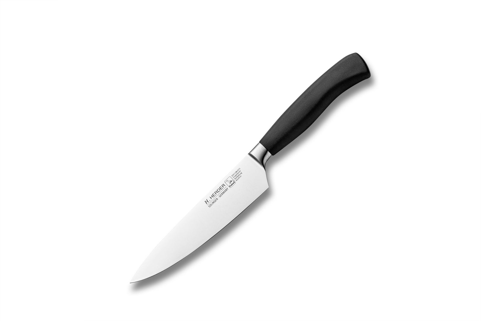 Kochmesser geschmiedet H. Herder Solingen 29 cm extra scharfer Handabzug rostfrei