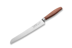 Brotmesser geschmiedet H. Herder Solingen 35cm Pflaume extra scharfer Handabzug Wellenschliff