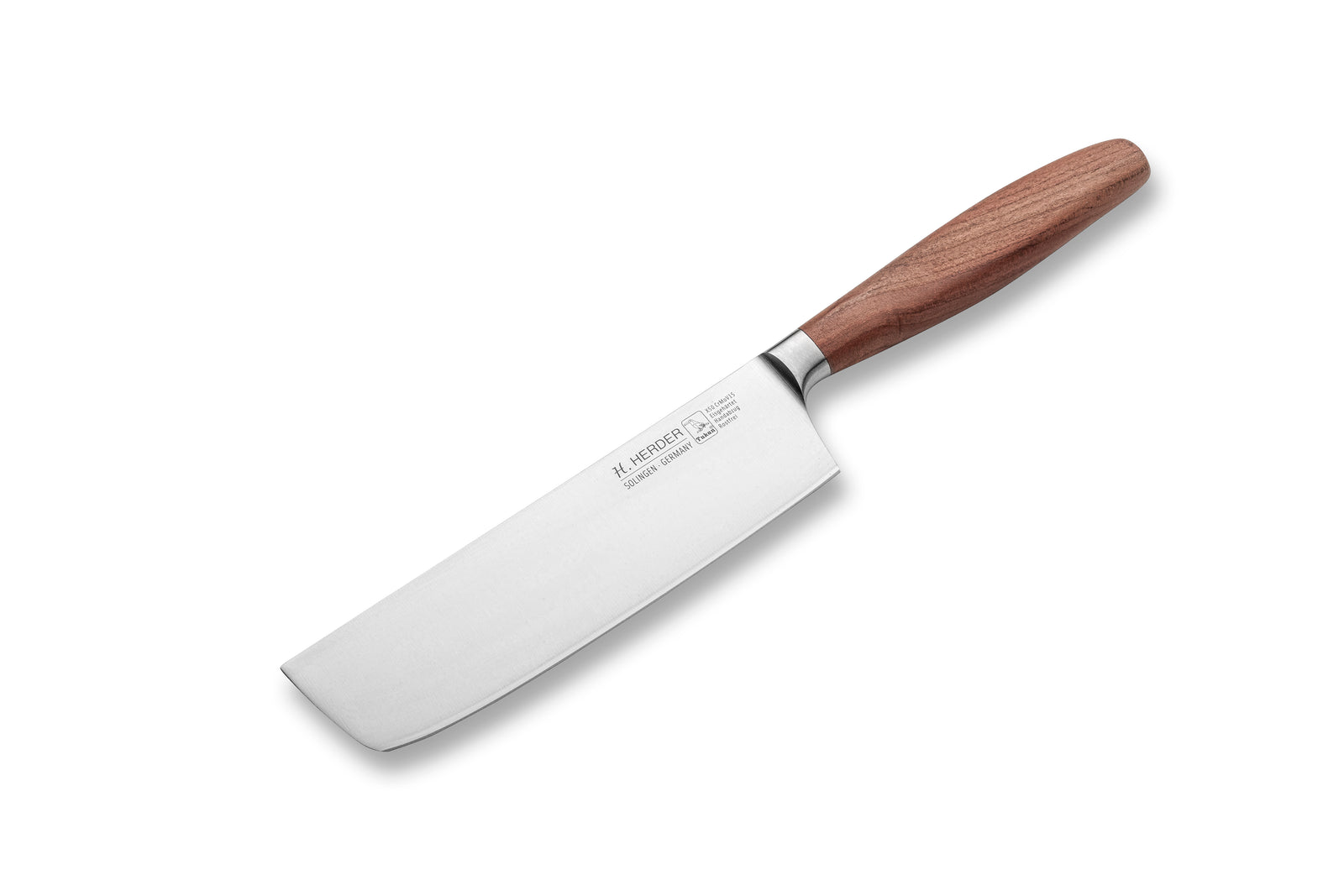 Nakiri Kochmesser geschmiedet H. Herder Solingen 30,5cm Pflaume extra scharfer Handabzug rostfrei