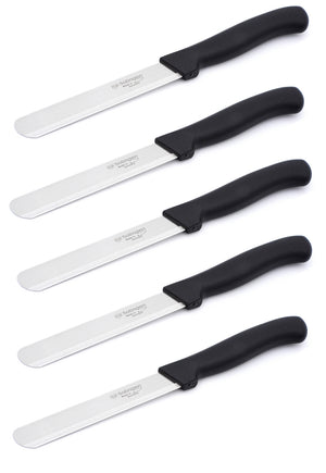 Herder Universalmesser – Original Solinger Küchenmesser, rostfrei & langlebig - Sägeschliff