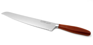 Brotmesser Premium-Klasse geschmiedet extra lang 46,5cm H. Herder Solingen Pflaume Handabzug Wellenschliff