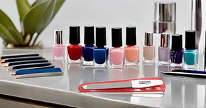 3 Solinger Profi Nagelfeilen Saphir Weiß 10 cm - 15,6cm