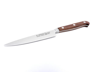 Jausenmesser geschmiedet Allzweckmesser H. Herder Solingen 23cm Meisterstück Handabzug