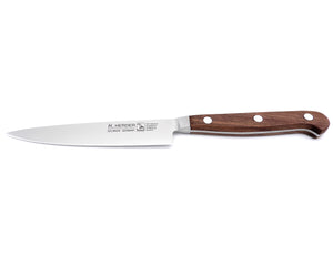 Jausenmesser geschmiedet Allzweckmesser H. Herder Solingen 23cm Meisterstück Handabzug