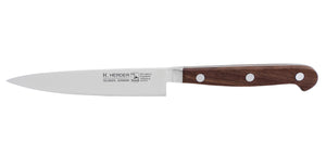Jausenmesser geschmiedet Allzweckmesser H. Herder Solingen 23cm Meisterstück Handabzug
