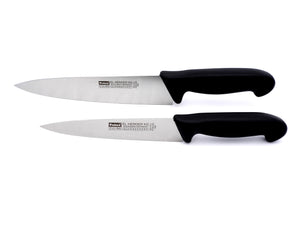 2 Solingen Profi Kochmesser Chefmesser extra scharfer Solinger Handabzug Set Herder