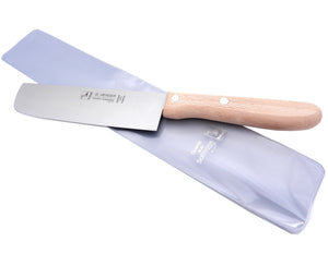 Nakiri Kochmesser H. Herder Solingen 30cm Buche extra scharfer Handabzug rostfrei