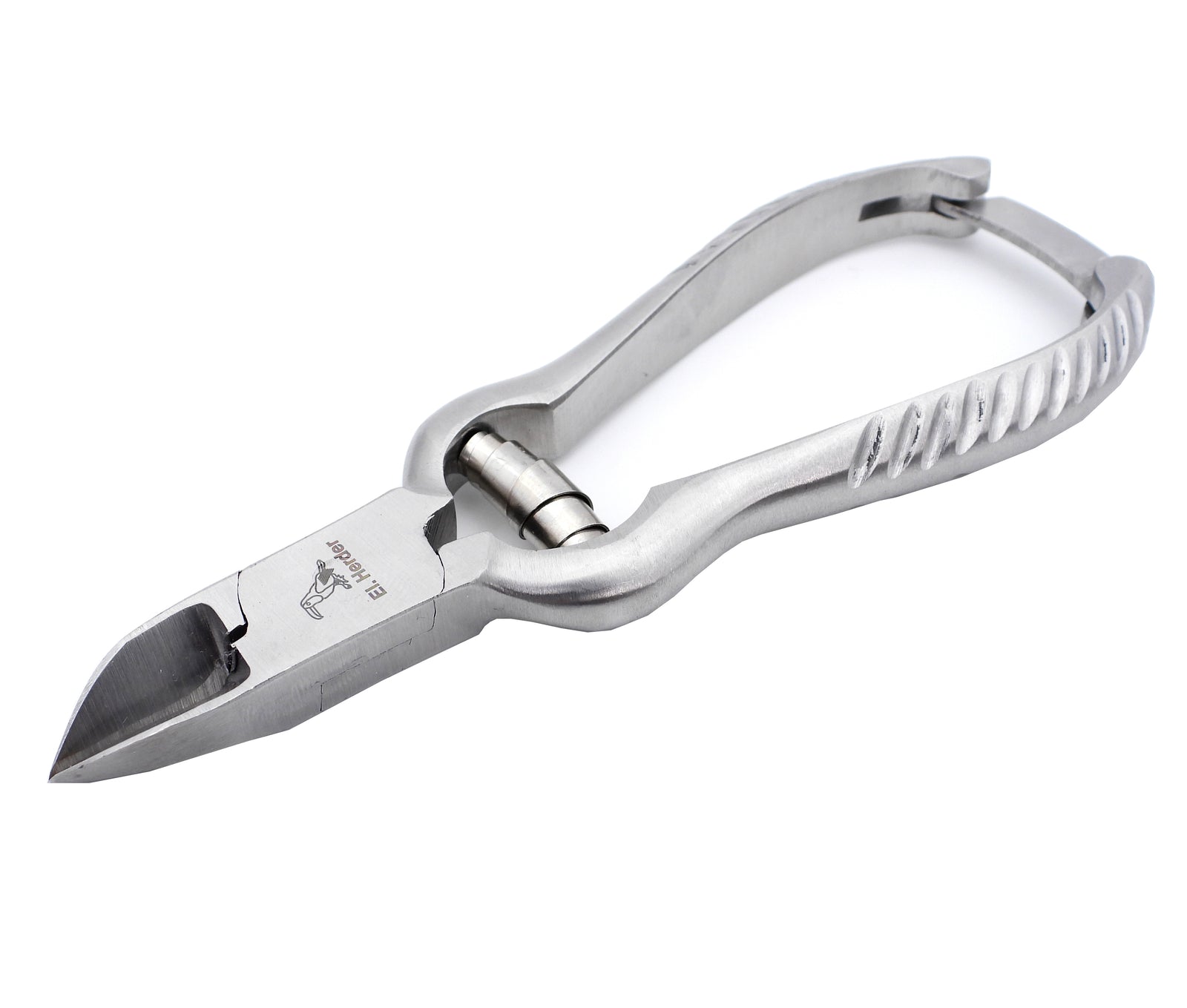 Nagelzange El. Herder mit Pufferfeder 14 cm Edelstahl Profi Qualität