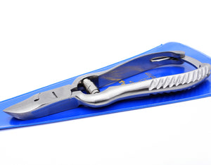Nagelzange El. Herder mit Pufferfeder 14 cm Edelstahl Profi Qualität