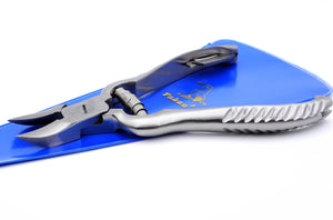 Nagelzange El. Herder mit Pufferfeder 14 cm Edelstahl Profi Qualität