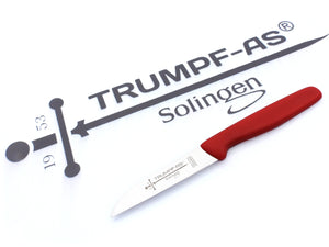 2 Solinger Küchenmesser Zöppken Solingen Trumpf-As  rostfrei Kunststoff Gemüsemesser scharf