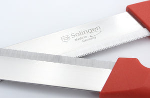 Herder Universalmesser – Original Solinger Küchenmesser, rostfrei & langlebig - Sägeschliff