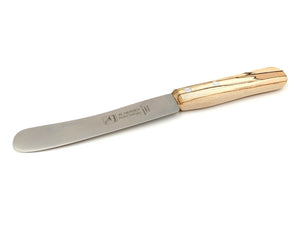 6 Solinger Buckelsmesser im Set 6 verschiedene Hölzer Brötchenmesser Solingen Herder / Frühstücksmesser