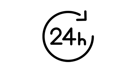 Versand werktags innerhalb von 24 Stunden