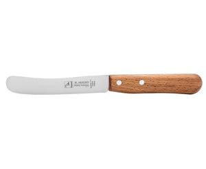 6 H. Herder Solingen Frühstücksmesser Buckelsmesser 22cm rostfrei Buche