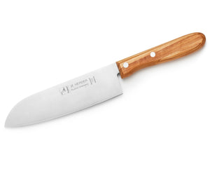 H. Herder Solingen Santoku Kochmesser 29cm Olive rostfrei Santokumesser