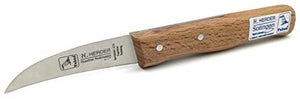 H. Herder 2 Solinger Küchenmesser / Schälmesser 16 / 15,5cm rostfrei Buche SET
