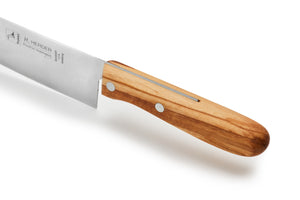 H. Herder Solingen Santoku Kochmesser 29cm Olive rostfrei Santokumesser