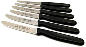 6 Solinger Brötchenmesser Herder Solingen Buckelsmesser Frühstücksmesser rostfrei