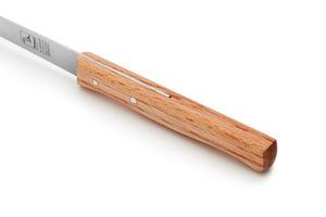 H.Herder Solingen Küchenmesser "Zeitlos" 19cm  Carbonstahl nicht rostfrei Buche