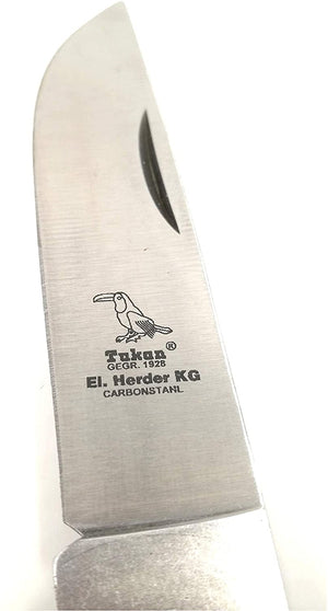 El. Herder Taschenmesser Klappmesser Carbonstahl 21,5/9cm nicht rostfrei
