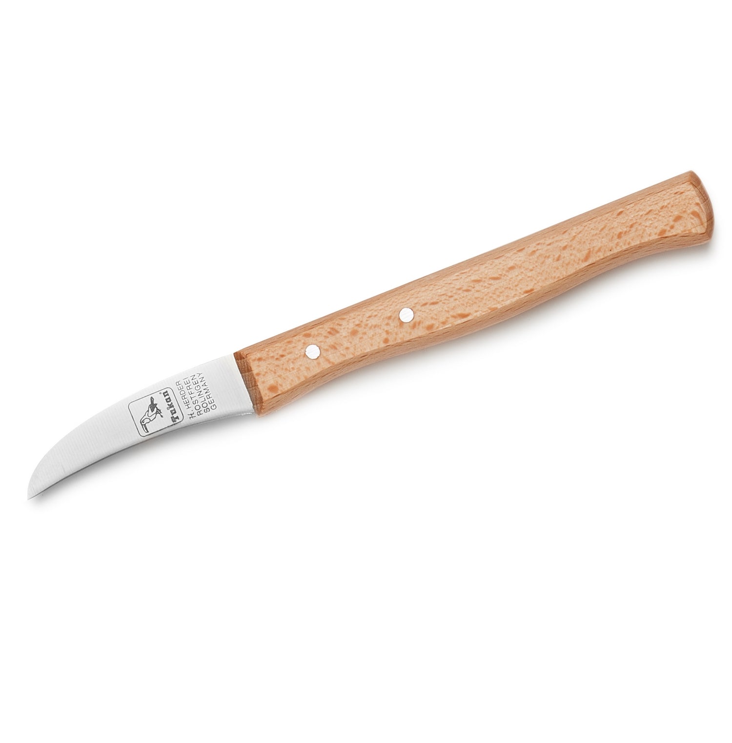 H. Herder Solingen Schälmesser "Zeitlos" 16cm rostfrei Buche