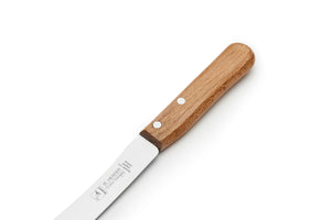 2 H. Herder Solingen Buckelsmesser Frühstücksmesser 22cm rostfrei Buche