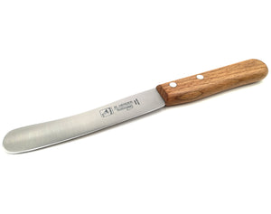 4 Buckelsmesser H. Herder Solingen Carbon Frühstücksmesser 21,5cm nicht rostfrei Buche