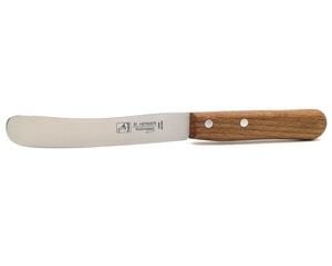 4 Buckelsmesser H. Herder Solingen Carbon Frühstücksmesser 21,5cm nicht rostfrei Buche