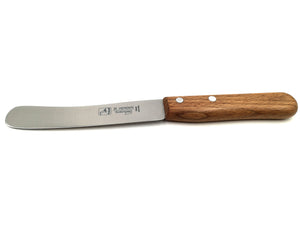 6 Buckelsmesser H. Herder Solingen Carbon Frühstücksmesser 21,5cm nicht rostfrei Buche