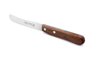 Brötchenmesser Buckelsmesser Herder Solingen Frühstücksmesser Nußbaum 22cm
