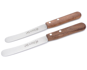 Brötchenmesser Buckelsmesser Herder Solingen Frühstücksmesser Nußbaum 22cm