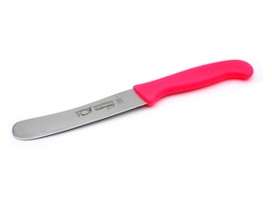 5 Solingen Messer im Set Brotmesser Kochmesser Buckelsmesser Gemüsemesser Schälmesser Sonderfarbe Neon Pink
