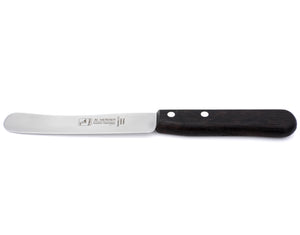 Brötchenmesser Buckelsmesser Herder Solingen Frühstücksmesser Räucher Eiche Smoked Oak 22cm