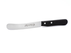 Brötchenmesser Buckelsmesser Herder Solingen Frühstücksmesser Räucher Eiche Smoked Oak 22cm