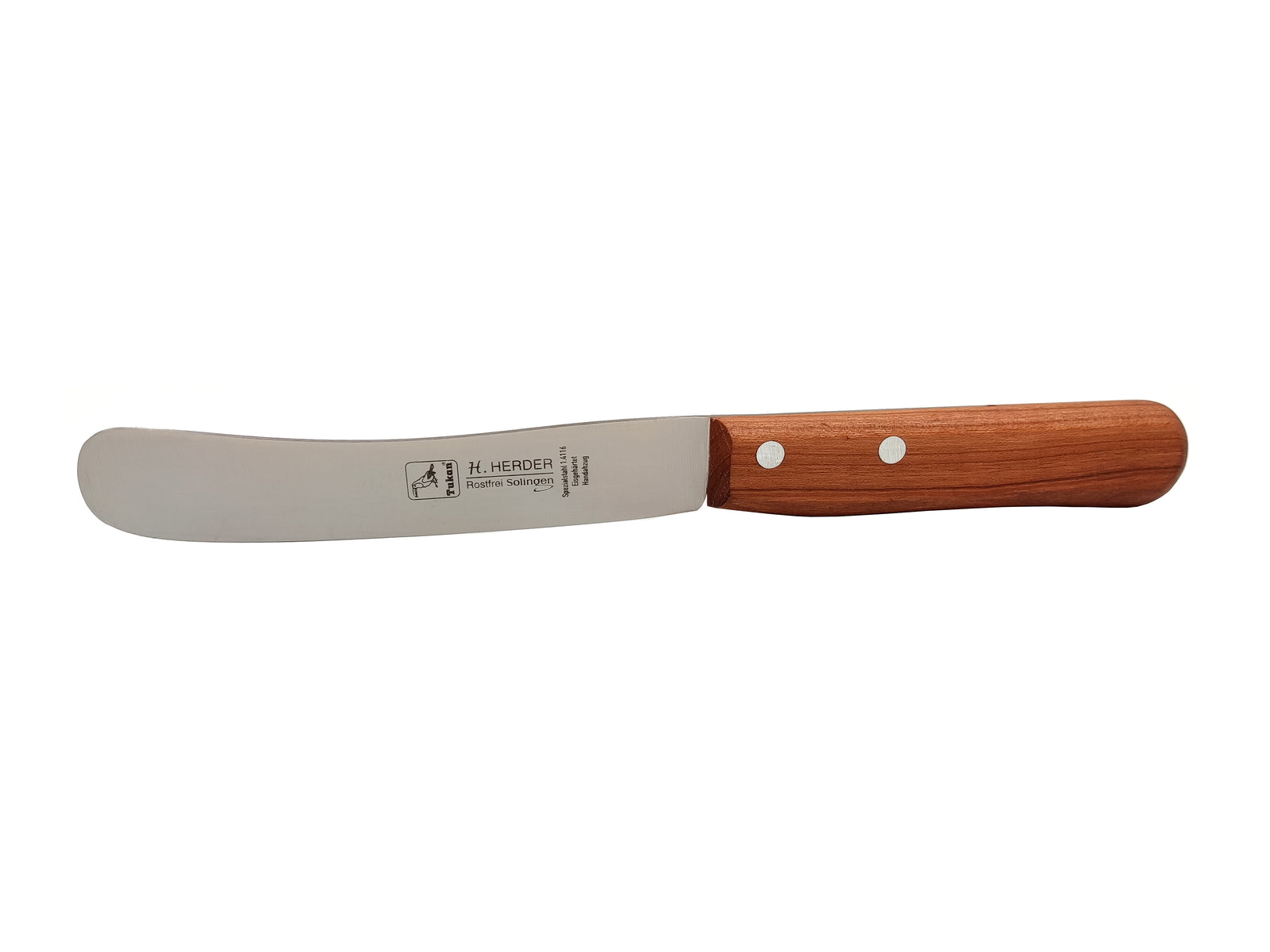 Solinger Buckelsmesser Kirsche Brötchenmesser Herder Solingen Frühstücksmesser