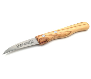 H.Herder Solingen Schälmesser 15,8cm rostfrei Olive