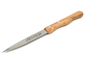 H.Herder Solingen 3 Küchenmesser / Schälmesser / Mittelspitz  Spezialstahl rostfrei Olive