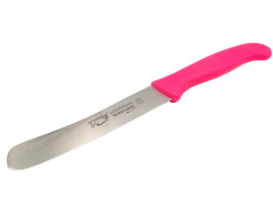 Solingen Buckelsmesser Brötchenmesser neon pink Solinger Frühstücksmesser rostfrei